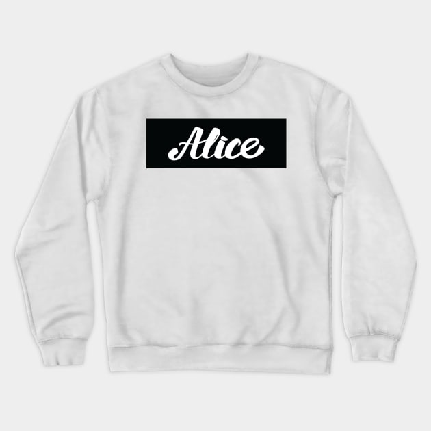 Alice Crewneck Sweatshirt by ProjectX23Red